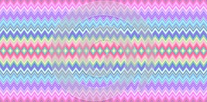 Holographic chevron zigzag pattern background. holography neon