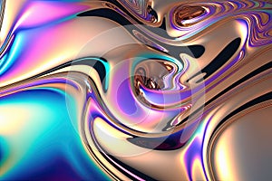 holographic colored abstract background