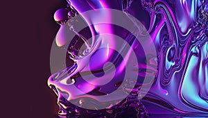 holographic colored abstract background