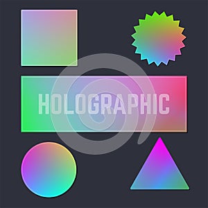 Holographic gradient tags