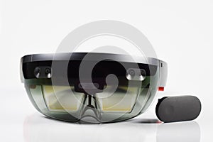 Holographic lens for  virtual reality front view