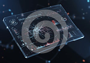 Holographic Neuron Network Data Visualization