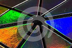 Holographic triangular background