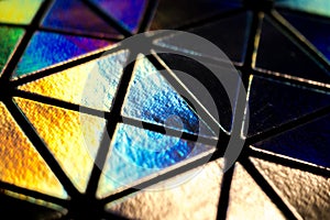 Holographic triangular background