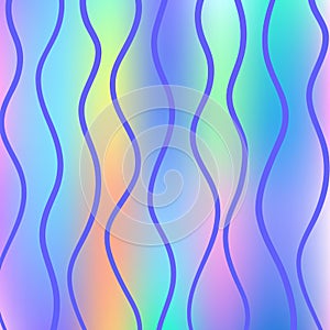 Holographic ultra violet abstract background