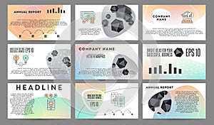 Holographics elements of infographics