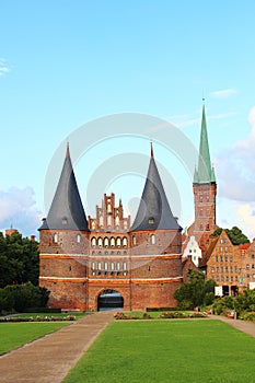 Holsten Gate, Lubeck, Germany