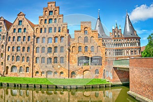 Holsten Gate, Lubeck, Germany