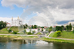 Holy Assumption Cathedral of the Assumption. Vitebsk, Belarus