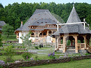 Heilig kloster gemacht aus stein a holz Region 