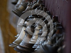 Holy bells of the temple