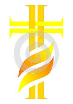 HOLY BIBBLE CROSS LOGO