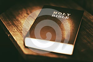 Holy Bible Closeup photo