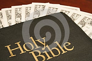 Holy Bible & money