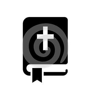 Holy Bible vector icon