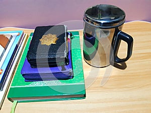 The holy book Al-Qur'an.