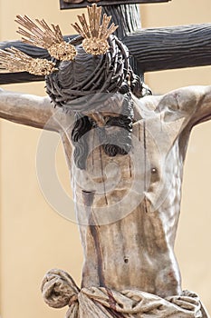 Holy Christ of Health of the brotherhood of CarreterÃ­a, Easter in Seville