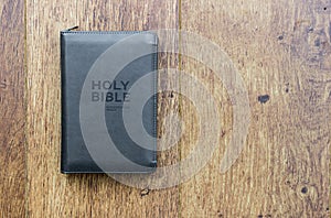 Holy Christian leather bound bible