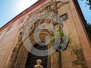 Holy Church Cathedral Basilica of the Incarnation in Malaga - Spain