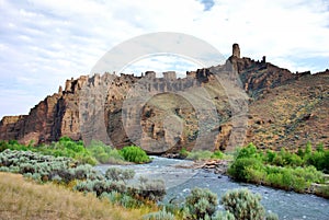 Holy city ridge at Shoshone river, Wyoming