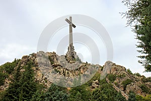 Holy Cross of the Basilica of the Valley of the Fallen in Spain