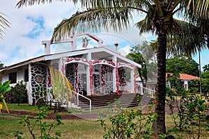 Holy Cross Church, Hanga Roa, Easter Island, Chile