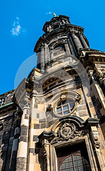 Holy Cross Church or Kreuzkirche in Dresden