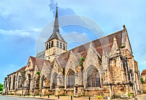 Holy Cross church in Provins, France