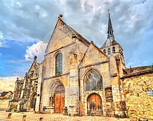 Holy Cross church in Provins, France