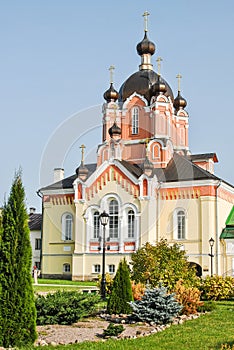 Holy Cross Church in Tikhvin Monastery