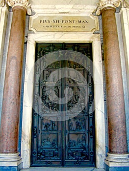 The Holy Door, St. Paul outside the walls photo