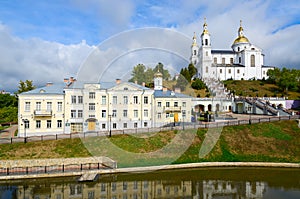 Holy Dormition Cathedral on Uspenskaya mountain in Vitebsk, Bela