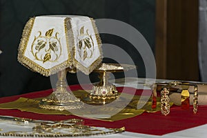 Holy Eucharist in orthodox church