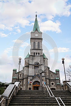 Holy Family Church in Krupowki Street in Zakopane