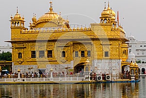 Holy Golden Temple in India