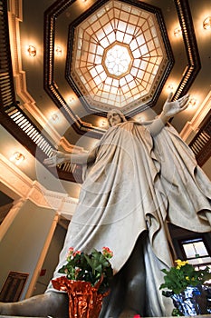 Holy Jesus statue at Johns Hopkins Dome