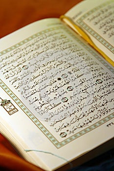 Holy koran book