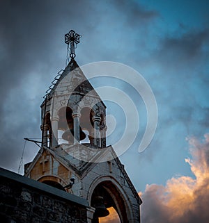 Holy Land. Evening Bethlehem