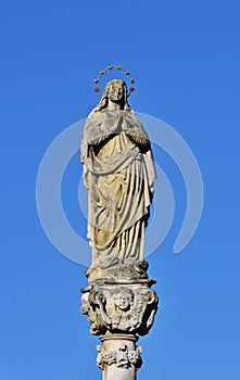 Holy Mary column in Eggenburg