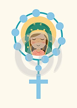 Holy Mary design