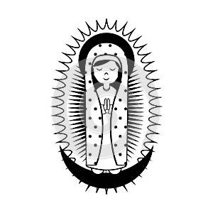 Holy Mary design