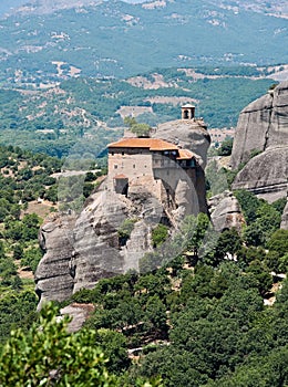 The Holy Monastery of St. Nicholas Anapausas, Meteora, Greece