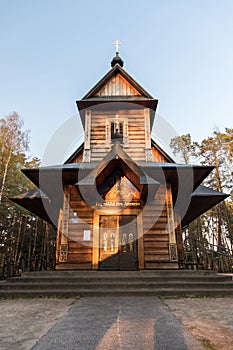 Holy Mountain Grabarka, Siemiatycze, Podlasie, Poland.