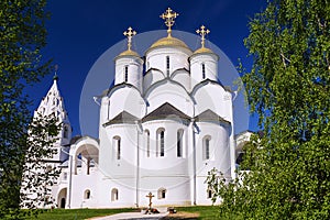Holy Pokrovsky monastery in Suzdal, Golden Ring of Russia