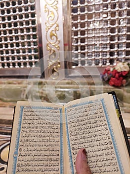 Holy Qur& x27;an in the mosque