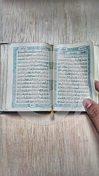 Holy Qur'an, The Quran is the holy book of Islam.