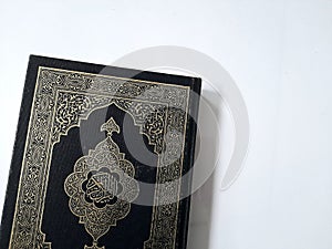 The Holy Qur'an and white background