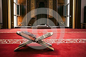 Holy Quran in a mosque