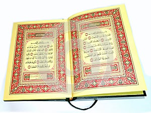 Holy Quran open pages