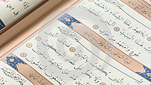 The Holy Quran. Ramadan concept. Islamic background. islamic calligraphy